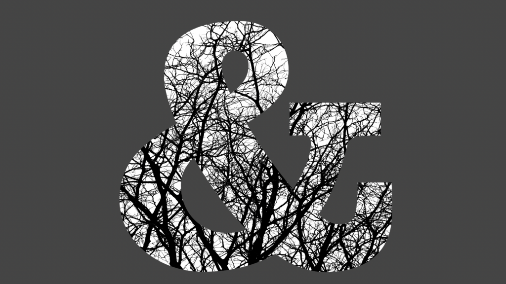 & sign graphic